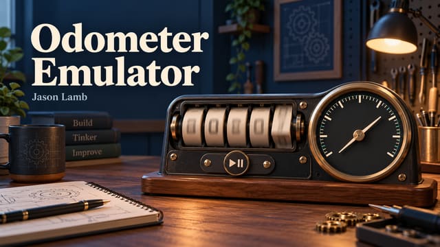 Building an Odometer That Rolls Forward in the Browser cover image