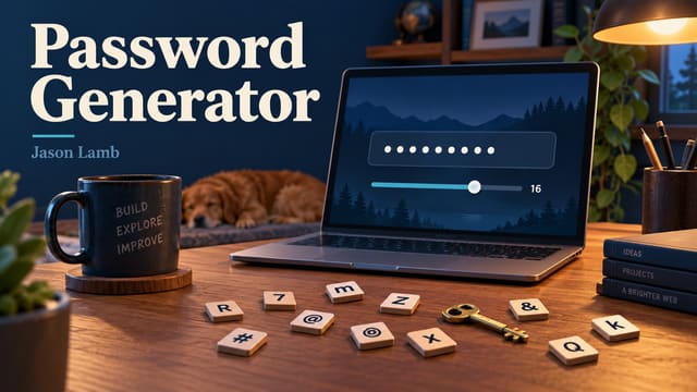 Inside My Browser Password Generator Experiment cover image