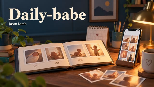 Daily-babe: Turning One Photo a Day into a Growing Story cover image