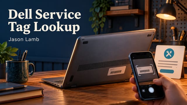 A Small Shortcut for a Repetitive IT Task: Dell Service Tag Lookup cover image