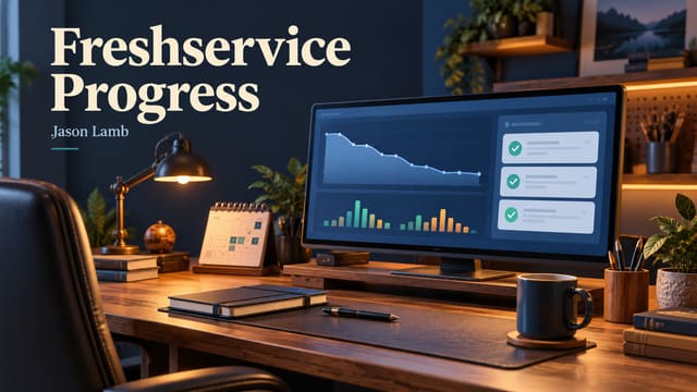 Beyond the Ticket Count: Building a Freshservice Progress Dashboard cover image