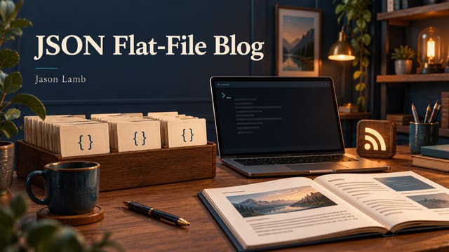 A Blog Made of JSON Files—and a Little PowerShell cover image