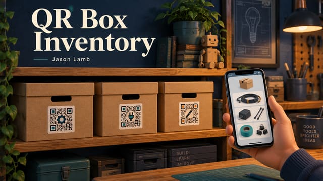 QR Labels for the Boxes I Would Otherwise Open One by One cover image
