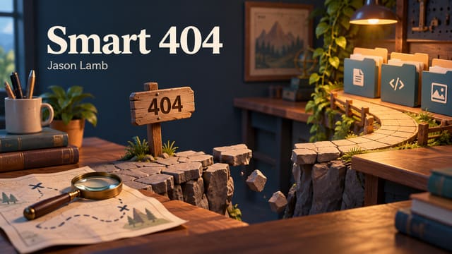 Making a 404 Page Useful Without Guessing Too Aggressively cover image