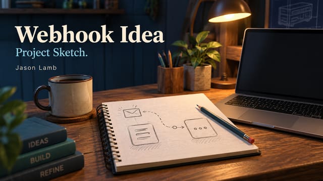A Webhook Idea That Has Not Become an App Yet cover image